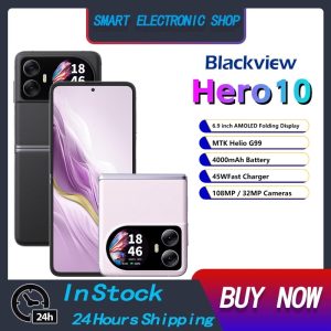 Blackview HERO 10 มือถือจอพับได้ 6.9 นิ้ว สเปคแรง กล้อง108MP งบ15000
